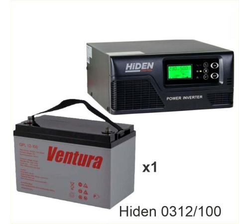 ИБП Hiden Control HPS20-0312 + Ventura GPL 12-100