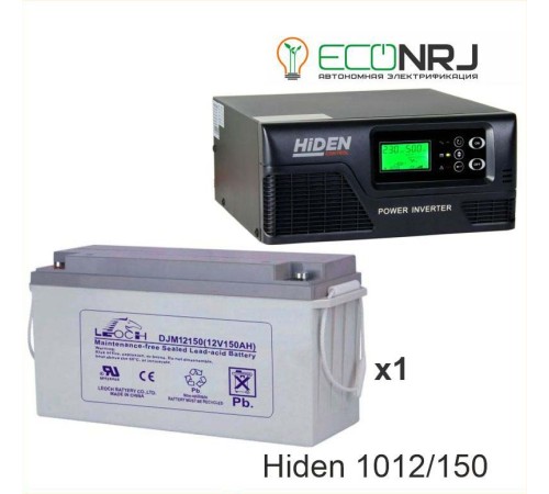 ИБП Hiden Control HPS20-1012 + LEOCH DJM12150