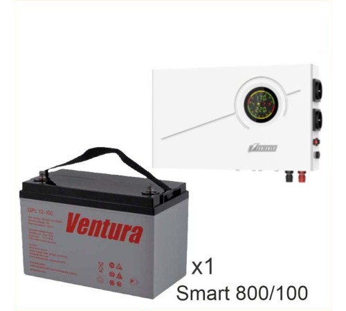 ИБП Powerman Smart 800 INV + Ventura GPL 12-100