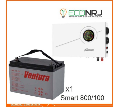 ИБП Powerman Smart 800 INV + Ventura GPL 12-100