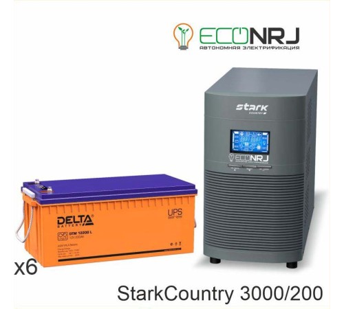 Stark Country 3000 Online, 12А + Delta DTM 12200 L