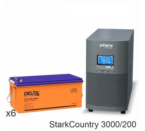 Stark Country 3000 Online, 12А + Delta DTM 12200 L