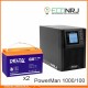 ИБП POWERMAN ONLINE 1000 Plus + Delta GX 12-100