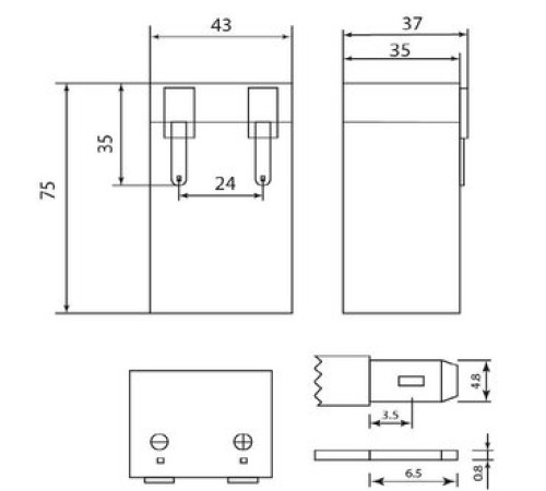 Аккумуляторная батарея Delta DT 6023