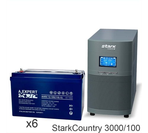 Stark Country 3000 Online, 12А + ETALON AHRX 12-100 GL