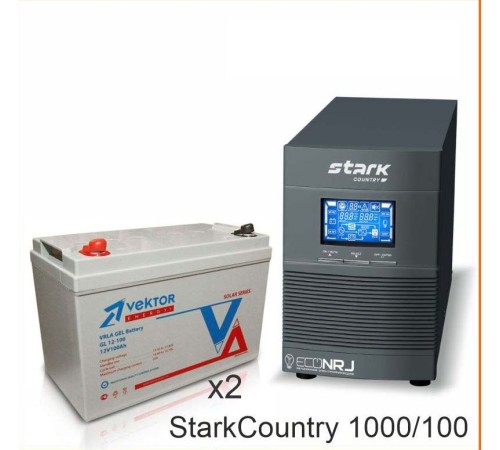 Stark Country 1000 Online, 16А + Vektor GL 12-100