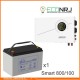 ИБП Powerman Smart 800 INV + LEOCH DJM12100