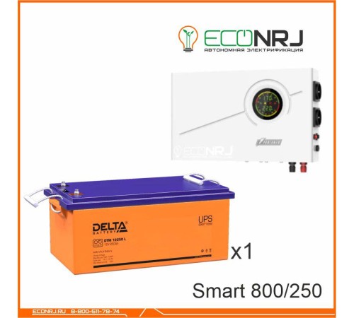 ИБП Powerman Smart 800 INV + Delta DTM 12250 L