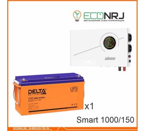 ИБП Powerman Smart 1000 INV + Delta DTM 12150 L