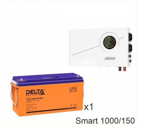 ИБП Powerman Smart 1000 INV + Delta DTM 12150 L