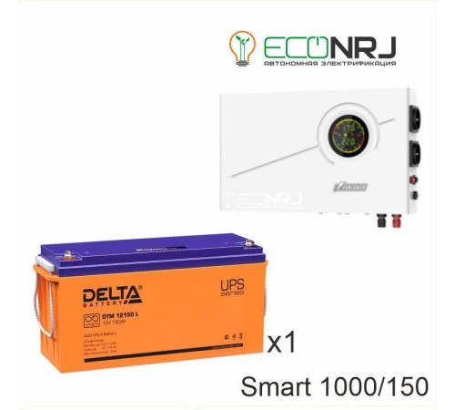 ИБП Powerman Smart 1000 INV + Delta DTM 12150 L