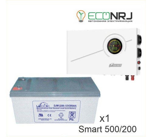 ИБП Powerman Smart 500 INV + LEOCH DJM12200