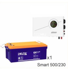 ИБП Powerman Smart 500 INV + Delta GX 12-230