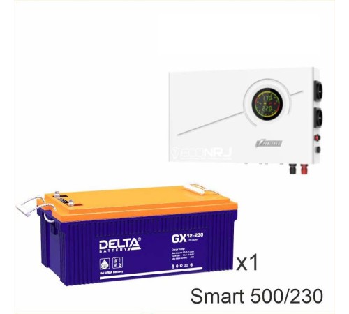 ИБП Powerman Smart 500 INV + Delta GX 12-230