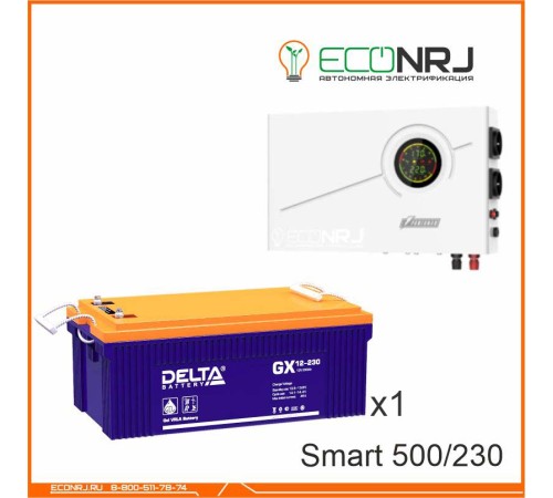 ИБП Powerman Smart 500 INV + Delta GX 12-230