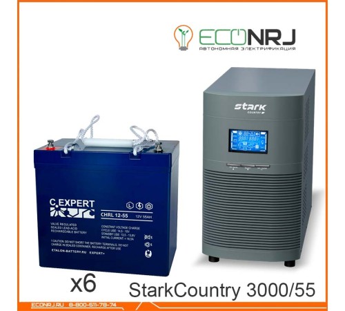 Stark Country 3000 Online, 12А + ETALON CHRL 12-55