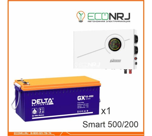 ИБП Powerman Smart 500 INV + Delta GX 12-200