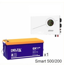 ИБП Powerman Smart 500 INV + Delta GX 12-200