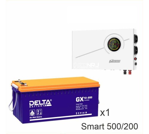 ИБП Powerman Smart 500 INV + Delta GX 12-200