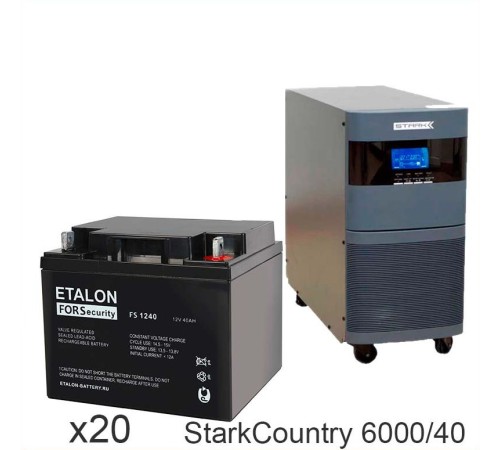 Stark Country 6000 Online, 12А + ETALON FS 1240