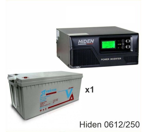 ИБП Hiden Control HPS20-0612 + Vektor GL 12-250