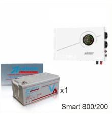 ИБП Powerman Smart 800 INV + Vektor VPbC 12-200