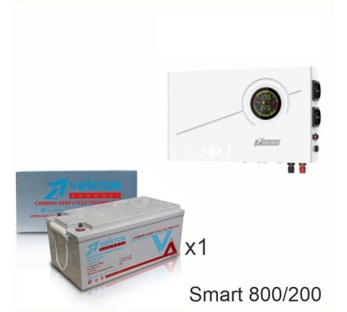 ИБП Powerman Smart 800 INV + Vektor VPbC 12-200