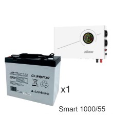 ИБП Powerman Smart 1000 INV + Энергия АКБ 12–55