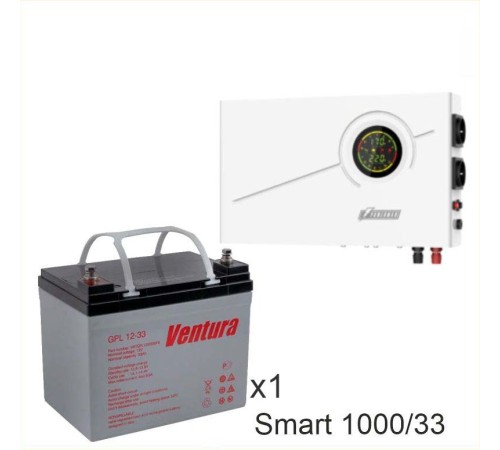 ИБП Powerman Smart 1000 INV + Ventura GPL 12-33