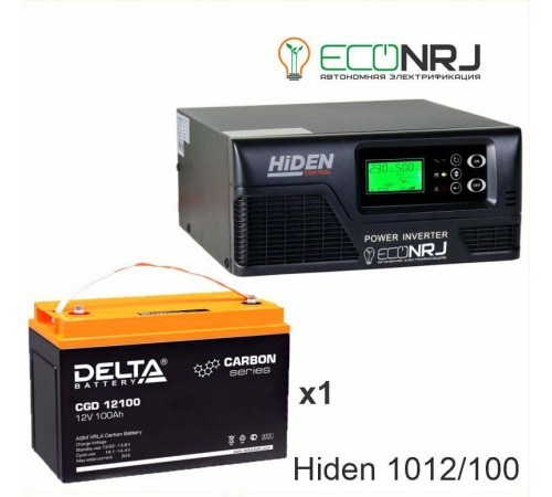 ИБП Hiden Control HPS20-1012 + Delta CGD 12100