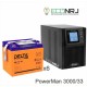 ИБП POWERMAN ONLINE 3000 Plus + Delta GEL 12-33