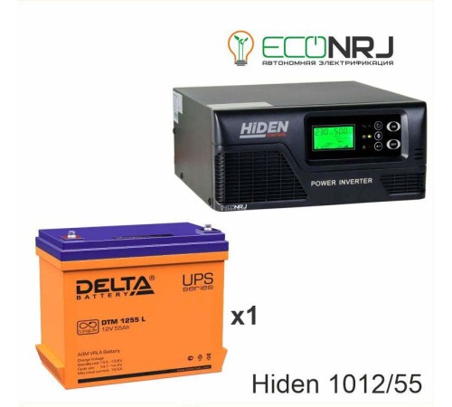 ИБП Hiden Control HPS20-1012 + Delta DTM 1255 L