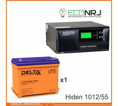 ИБП Hiden Control HPS20-1012 + Delta DTM 1255 L