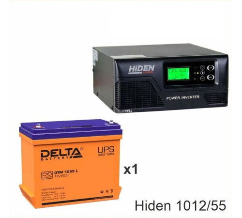 ИБП Hiden Control HPS20-1012 + Delta DTM 1255 L