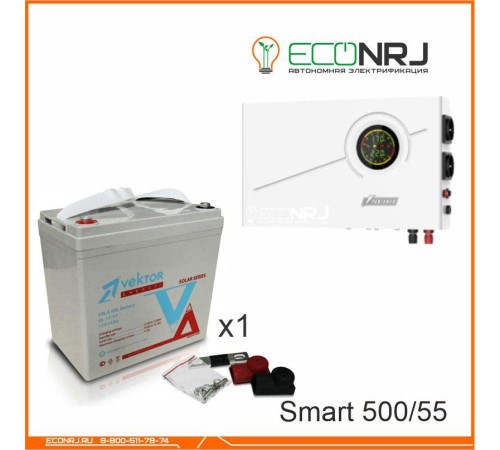 ИБП Powerman Smart 500 INV + Vektor GL 12-55