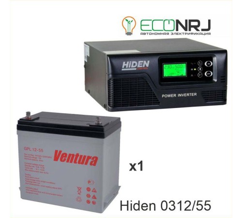 ИБП Hiden Control HPS20-0312 + Ventura GPL 12-55