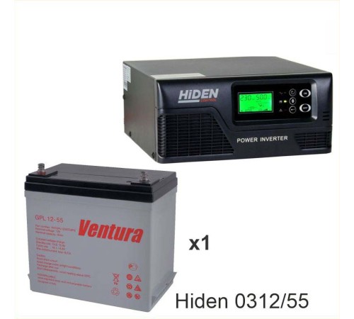 ИБП Hiden Control HPS20-0312 + Ventura GPL 12-55