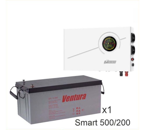 ИБП Powerman Smart 500 INV + Ventura GPL 12-200