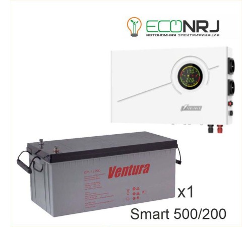 ИБП Powerman Smart 500 INV + Ventura GPL 12-200