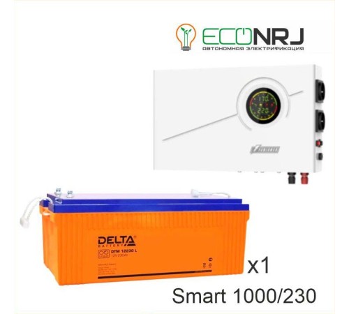 ИБП Powerman Smart 1000 INV + Delta DTM 12230 L