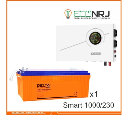 ИБП Powerman Smart 1000 INV + Delta DTM 12230 L