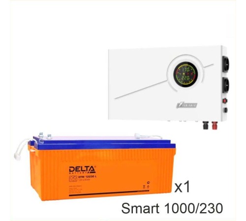 ИБП Powerman Smart 1000 INV + Delta DTM 12230 L