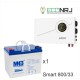 ИБП Powerman Smart 800 INV + MNB MNG33-12