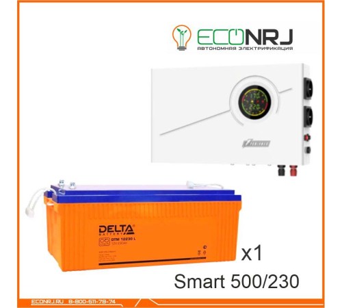 ИБП Powerman Smart 500 INV + Delta DTM 12230 L