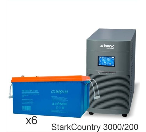 Stark Country 3000 Online, 12А + Энергия GPL 12–200