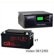 ИБП Hiden Control HPS20-0612 + CSB GP12650