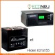 ИБП Hiden Control HPS20-0312 + LEOCH DJM1255