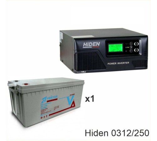 ИБП Hiden Control HPS20-0312 + Vektor GL 12-250