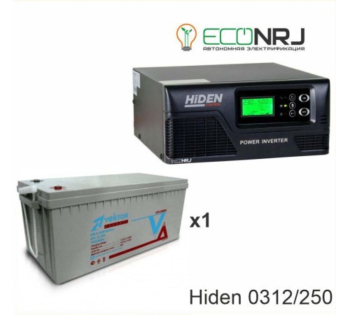 ИБП Hiden Control HPS20-0312 + Vektor GL 12-250