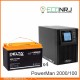 ИБП POWERMAN ONLINE 2000 Plus + Delta CGD 12100